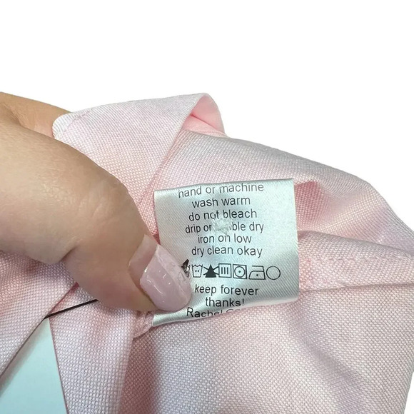 Rachel‎ Comey Maquette Dress in Pink Long Sleeve Lace-Up Size 2 - Picture 15 of 15